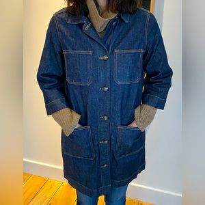 Everlane Denim Chore Dress